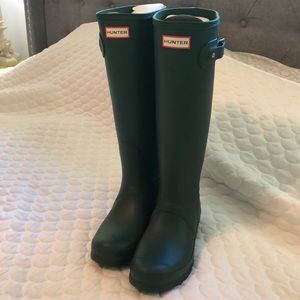 Original HUNTER GREEN HUNTER BOOTS!